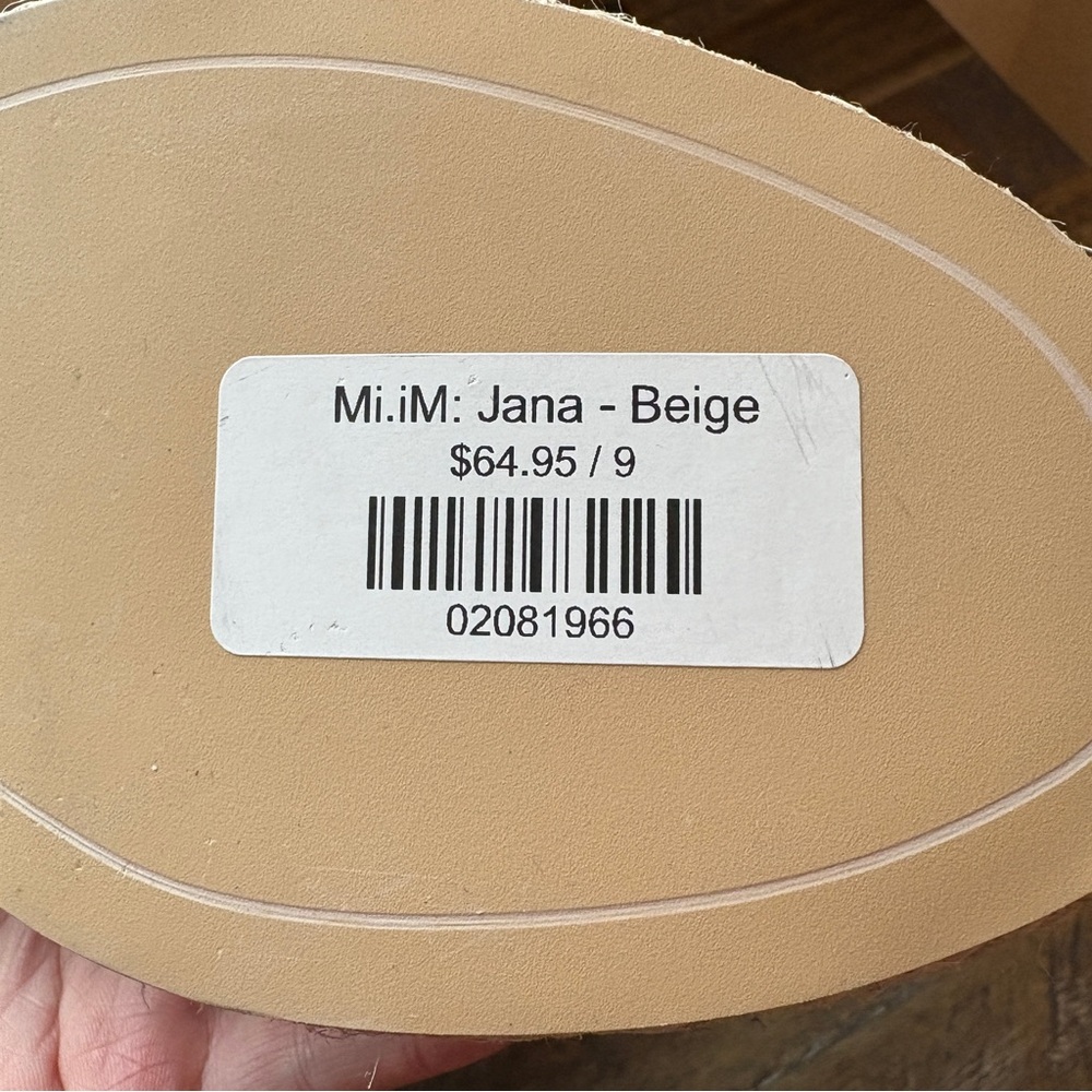 Miracle Miles Jana Espadrille Platform Sandals Womens 9 Boho Vacation Shoes NWOT - Picture 14 of 14